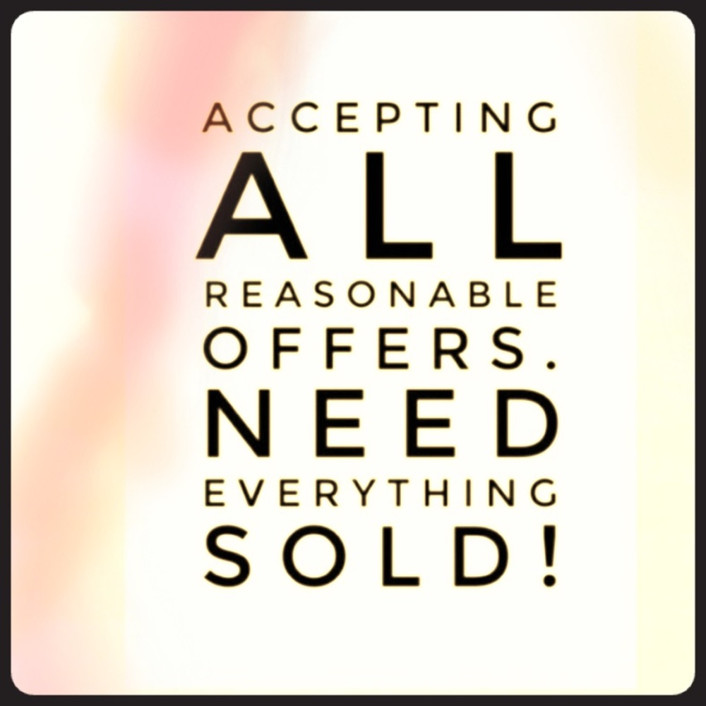 NEED IT ALL GONE MAKE ME AN OFFER BUNDLE & SAVE